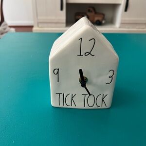 Rae Dunn clock, Tick Tok